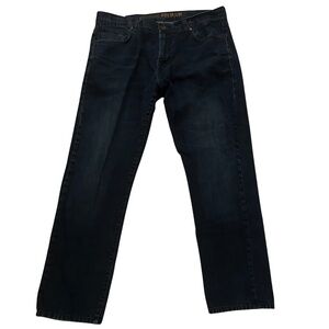 Tommy Hilfiger Premium Slim Straight Jeans 38x32 Dark Wash Denim Classic Fit